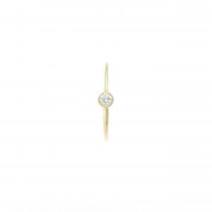 シハラ ダイヤモンド ピアス 0.06CT 片耳