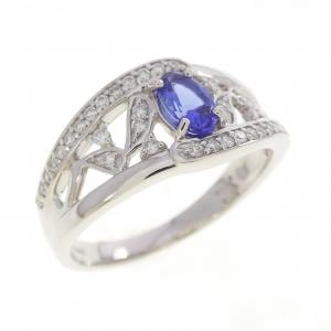 PT900 タンザナイト リング 0.38CT