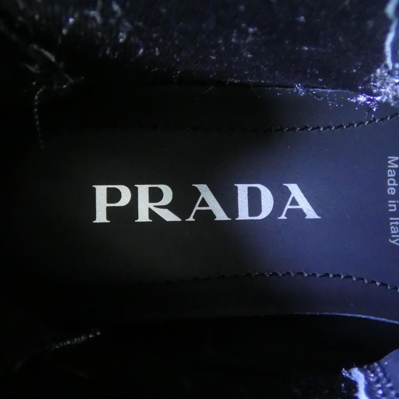 プラダ PRADA モノリスチェルシー トライアングルロゴ 1T256N ブーツ