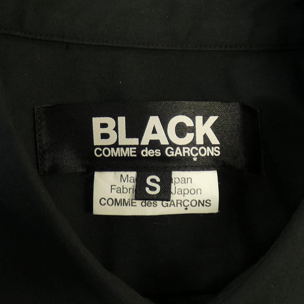 ブラックコムデギャルソン BLACK COMME des GARCONS 1T-B014 シャツ