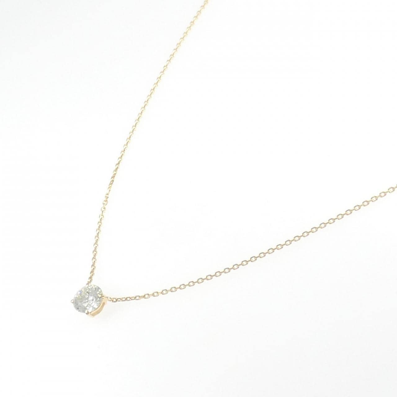 K18YG ダイヤモンド ネックレス 1.040CT H SI2 3EXT