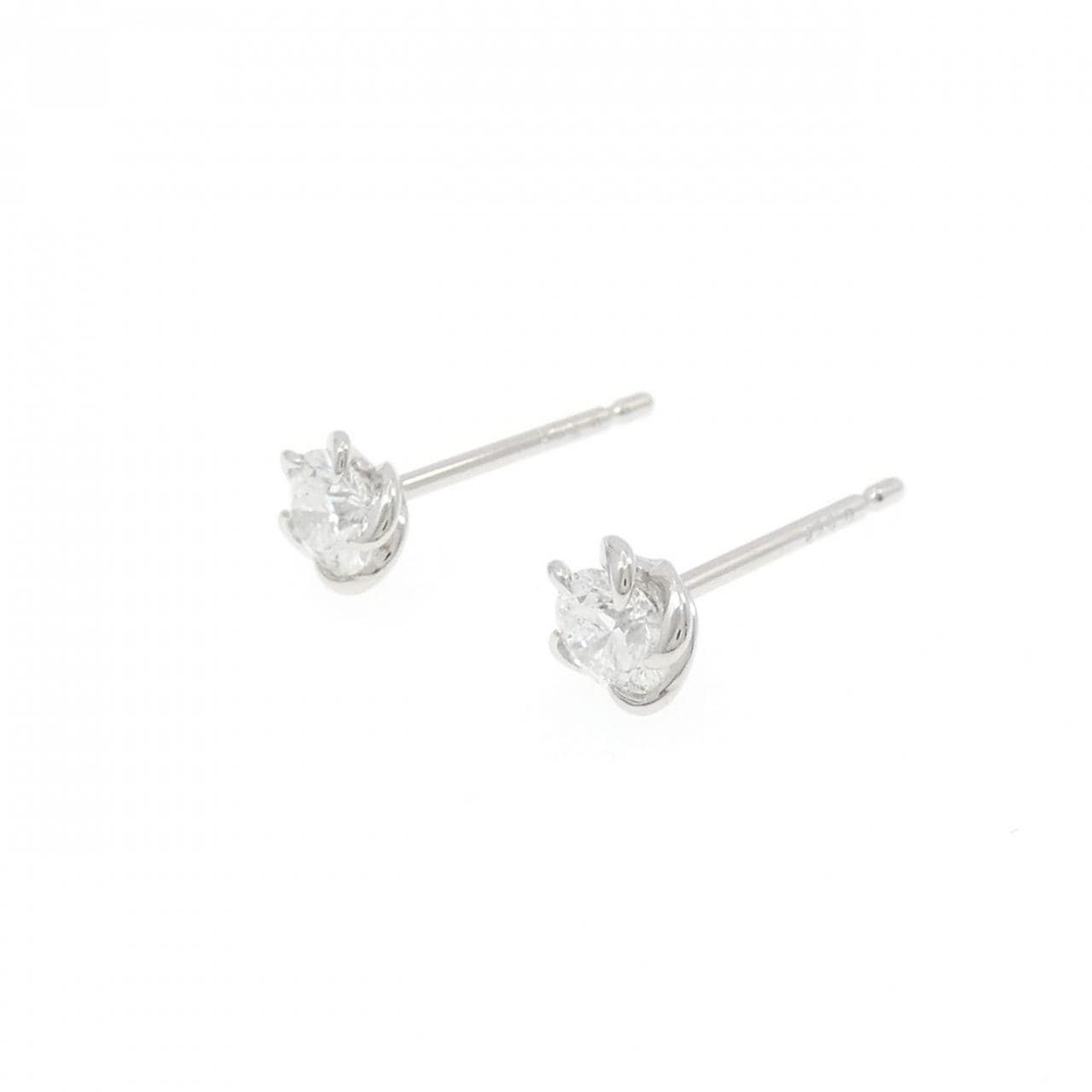 PT900 ダイヤモンド ピアス 0.509CT