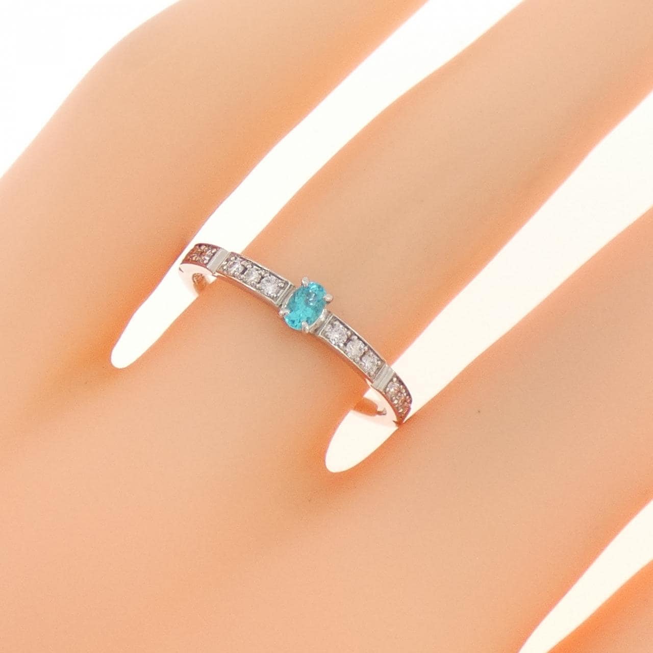 コメ兵｜PT900 パライバトルマリン リング 0.10CT｜ジュエリー｜リング