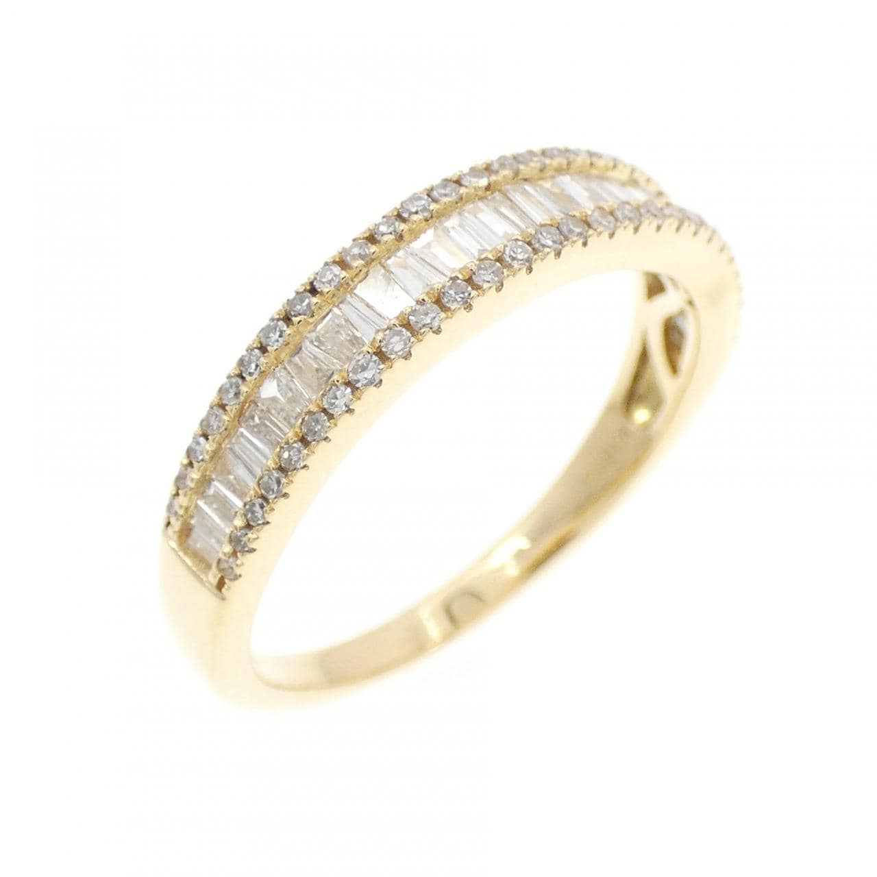 K18YG ダイヤモンド リング 0.35CT