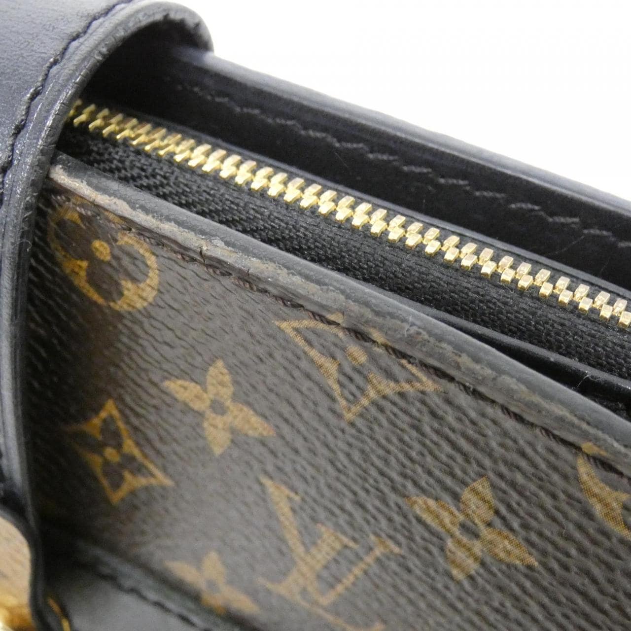 ルイヴィトン モノグラム リバース トランク クラッチ M43596 ショルダーバッグ