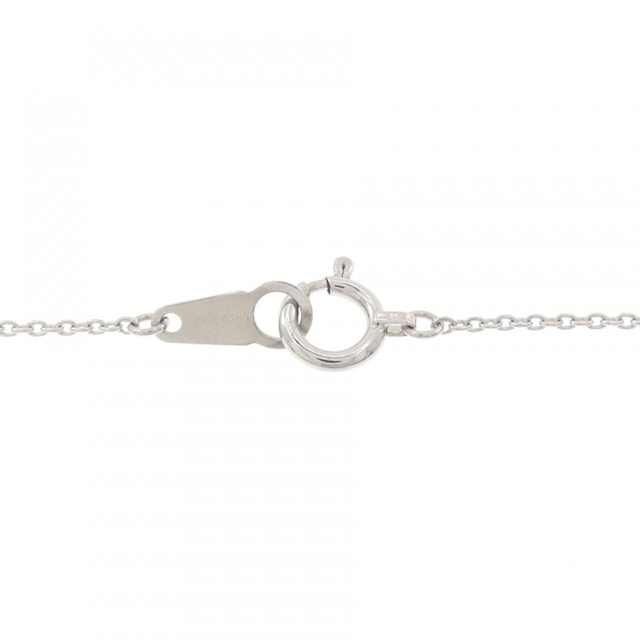 ヴァンドーム クロス ダイヤモンド ネックレス 0.18CT