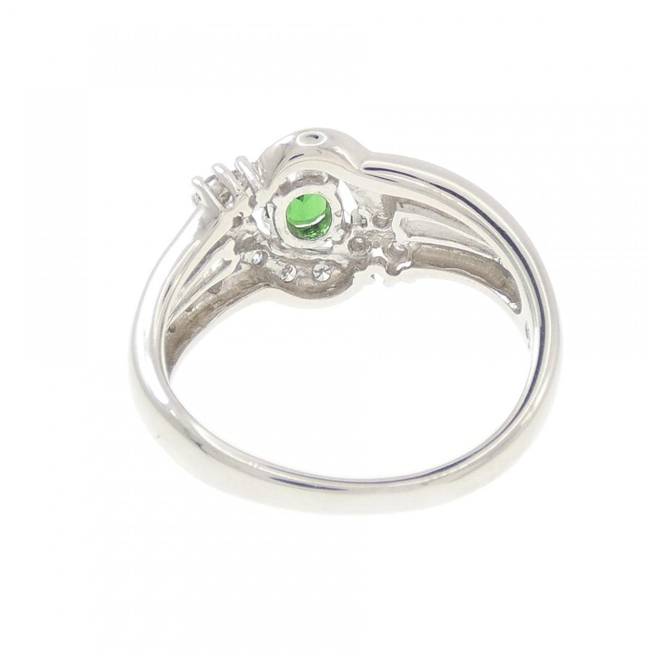 タサキ ガーネット リング 0.35CT
