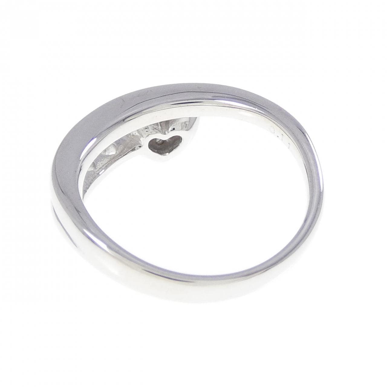 ポンテヴェキオ ハート ダイヤモンド リング 0.11CT