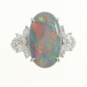 black OPAL ring