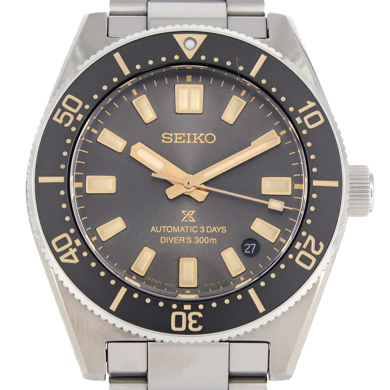 [新品] SEIKO Prospex 6R55-00G0/SBDC199 SS自動上弦