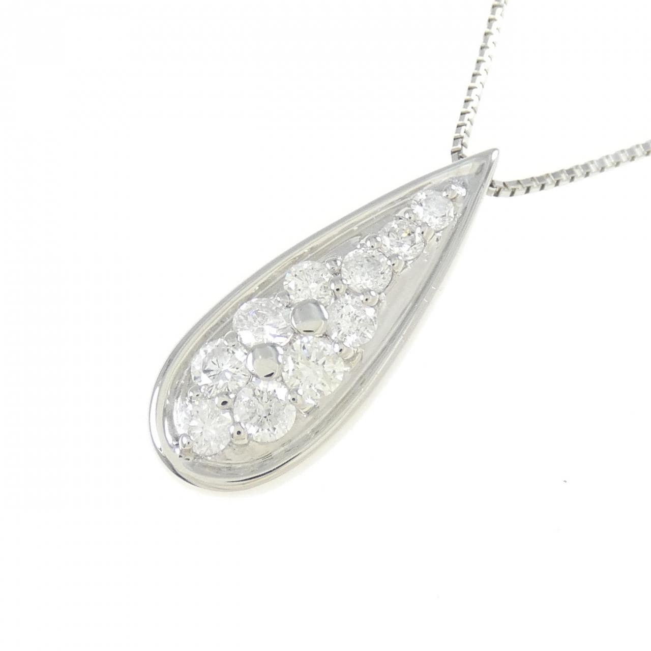 PT900/PT850 ダイヤモンド ネックレス 0.50CT