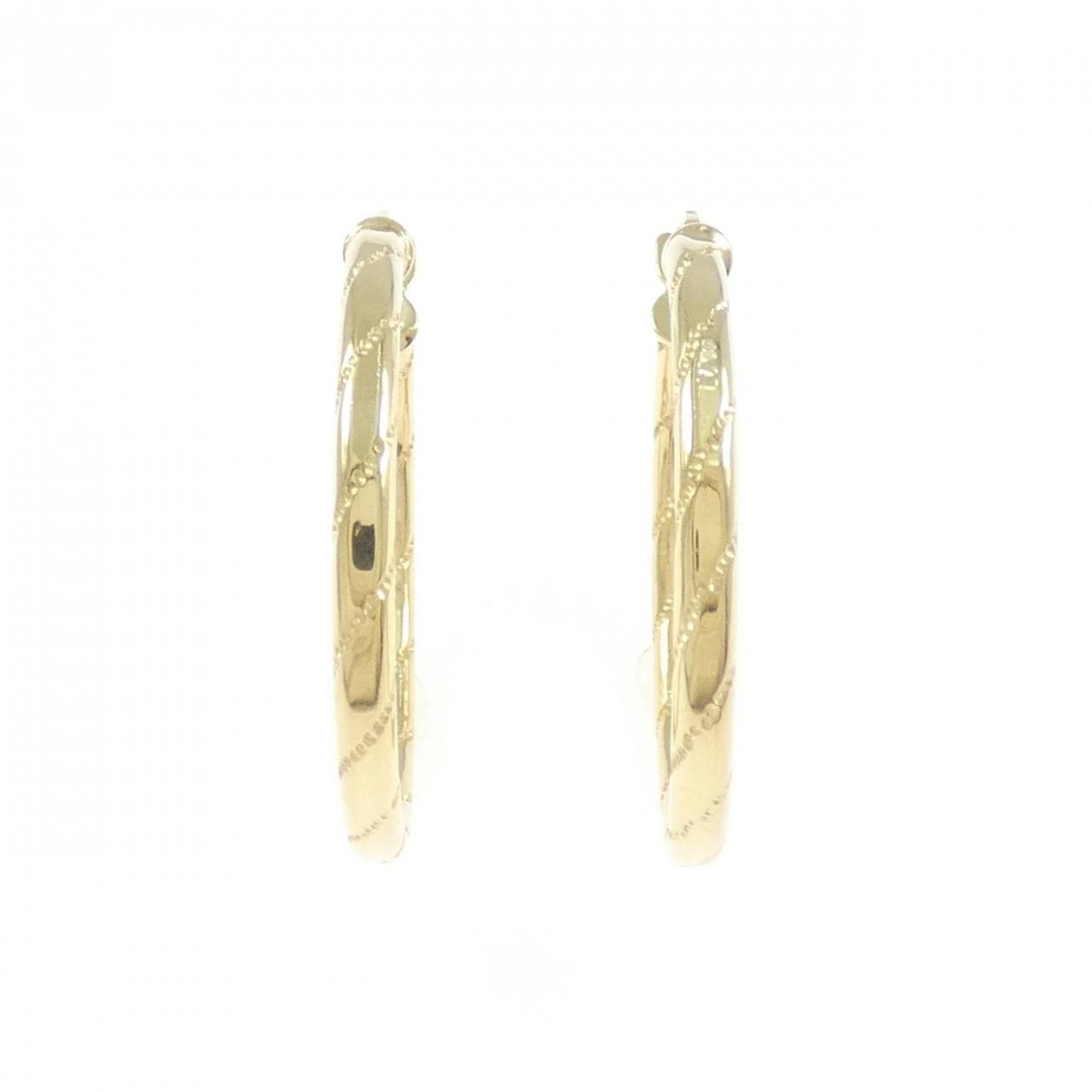 【新品】750YG フープ ピアス