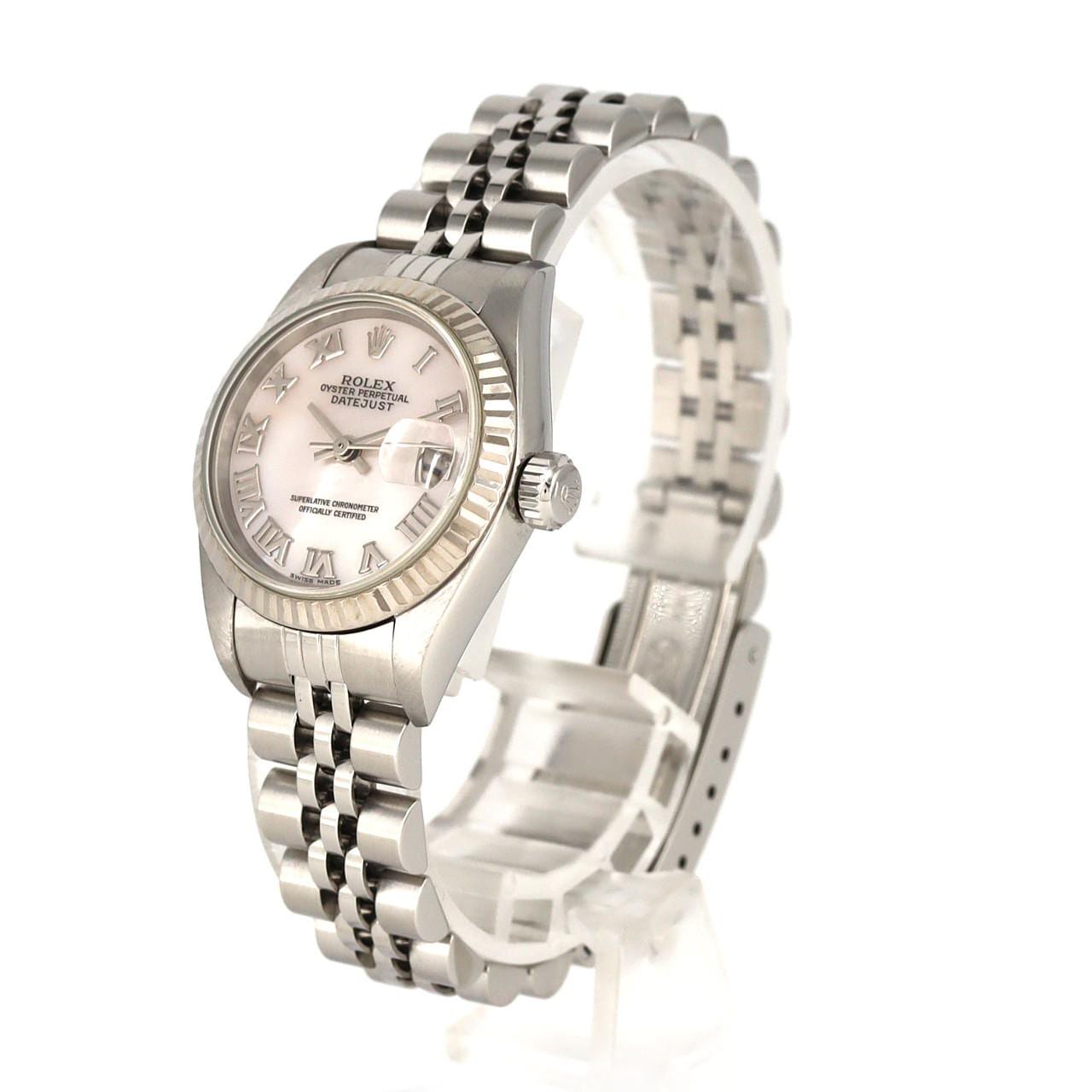 ロレックス デイトジャスト 79174NR SSxWG 自動巻 F番