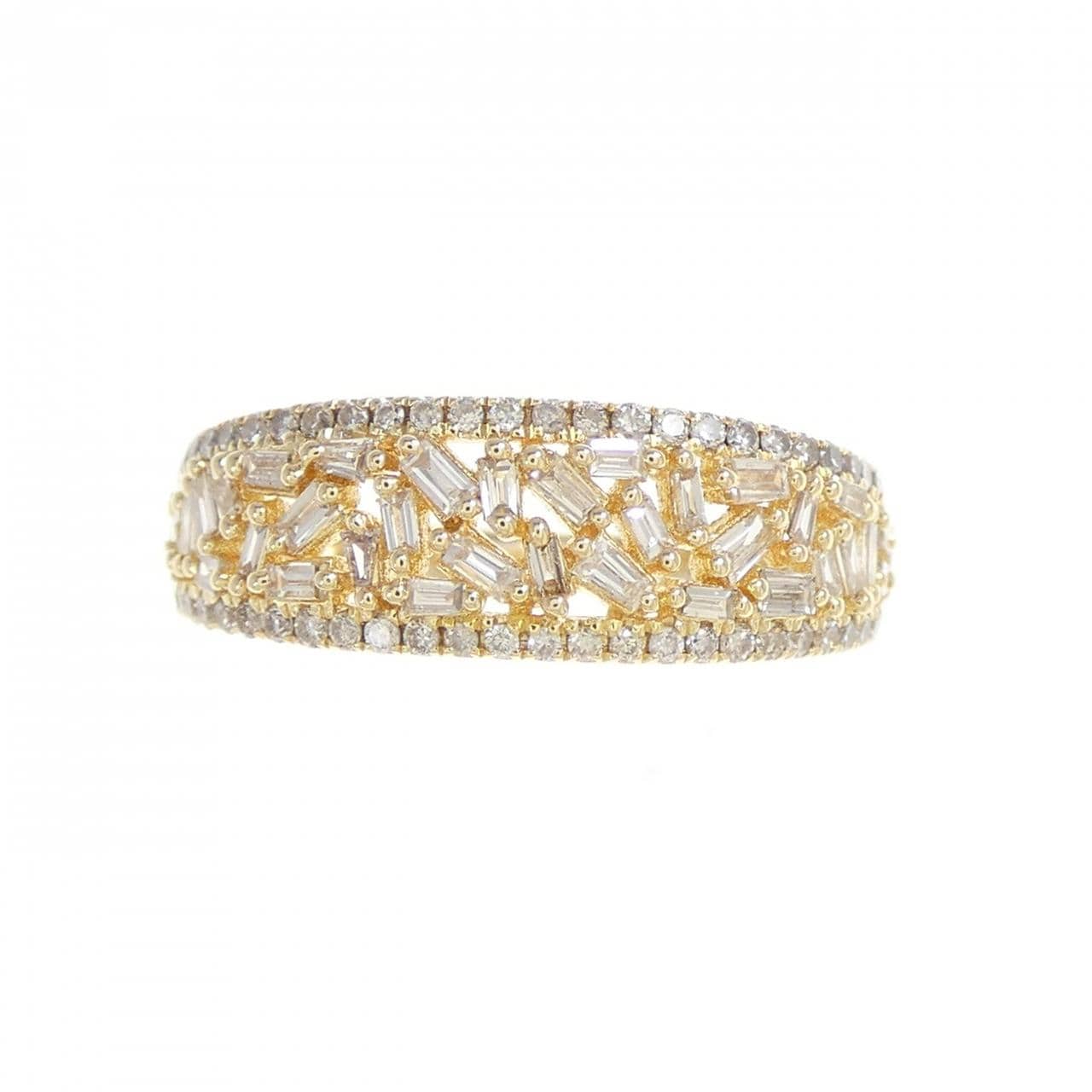 K18YG ダイヤモンド リング 0.45CT