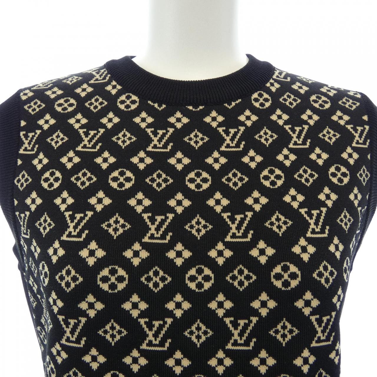 ルイヴィトン LOUIS VUITTON モノグラムニットAラインミニ FLKD08FN7 ワンピース