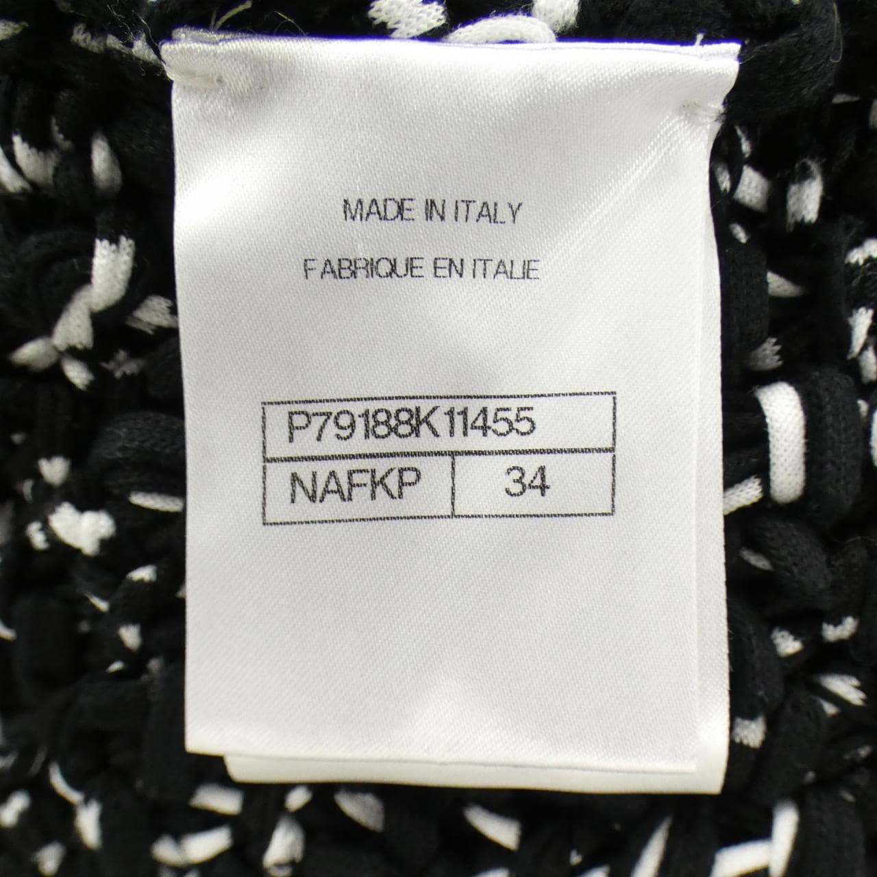 シャネル CHANEL LOOK58 P79188K11455 ノーカラージャケット