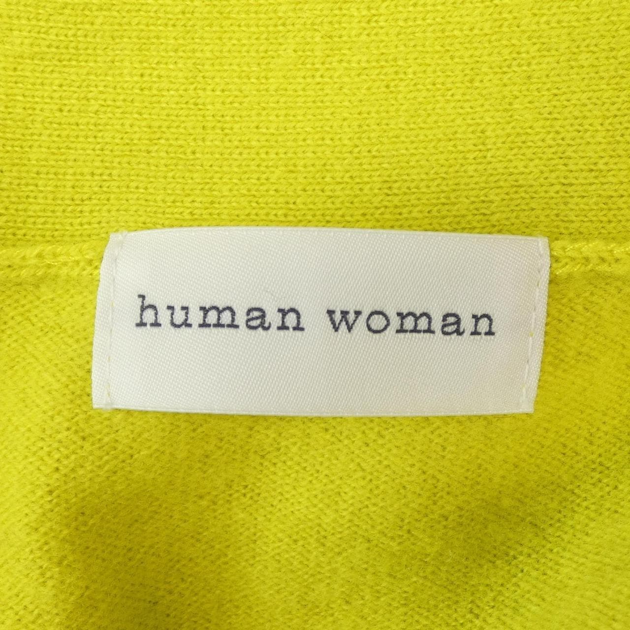 ヒューマンウーマン HUMAN WOMAN カーディガン