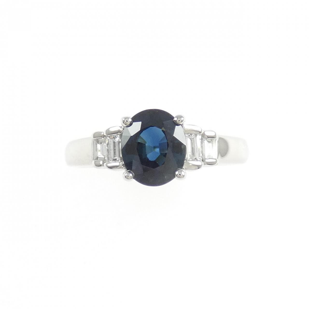 PT900 サファイヤ リング 1.57CT