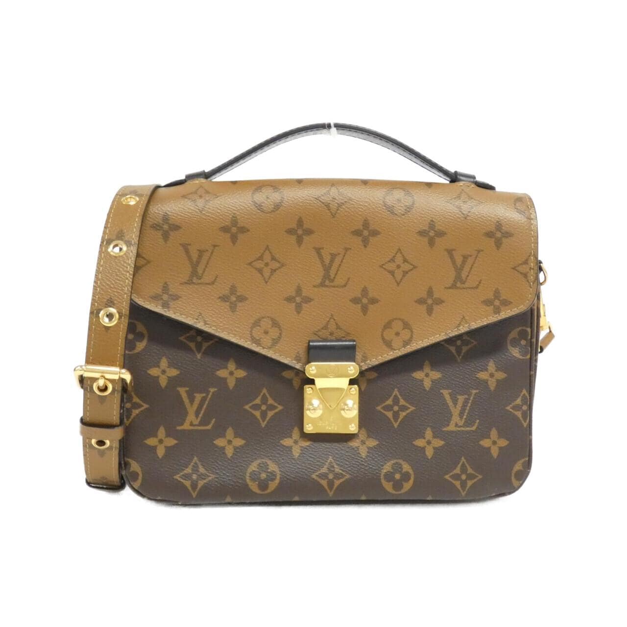 LOUIS VUITTON Monogram Reverse Pochette Metis MM M44876 Bag