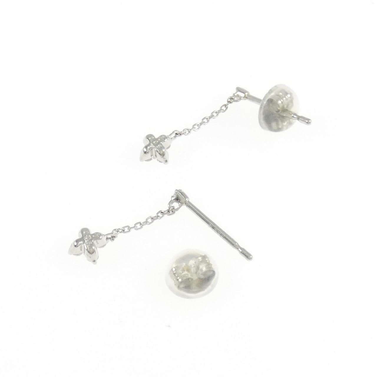 ポンテヴェキオ ダイヤモンド ピアス 0.10CT