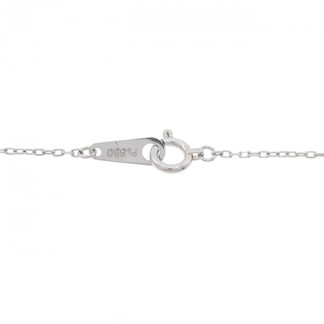 PT900/PT850 ダイヤモンド ネックレス 0.1CT