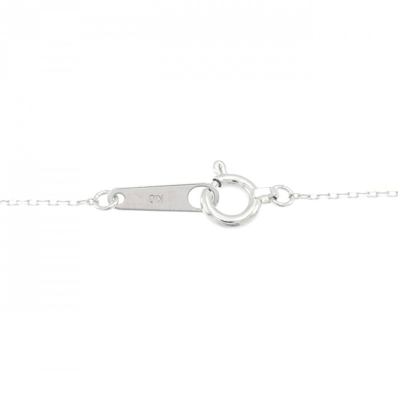 K10WG ダイヤモンド ネックレス 0.03CT