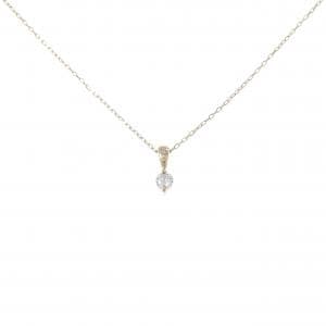 K10YG ダイヤモンド ネックレス 0.065CT