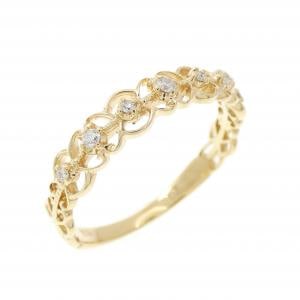 K18YG ダイヤモンド リング 0.07CT