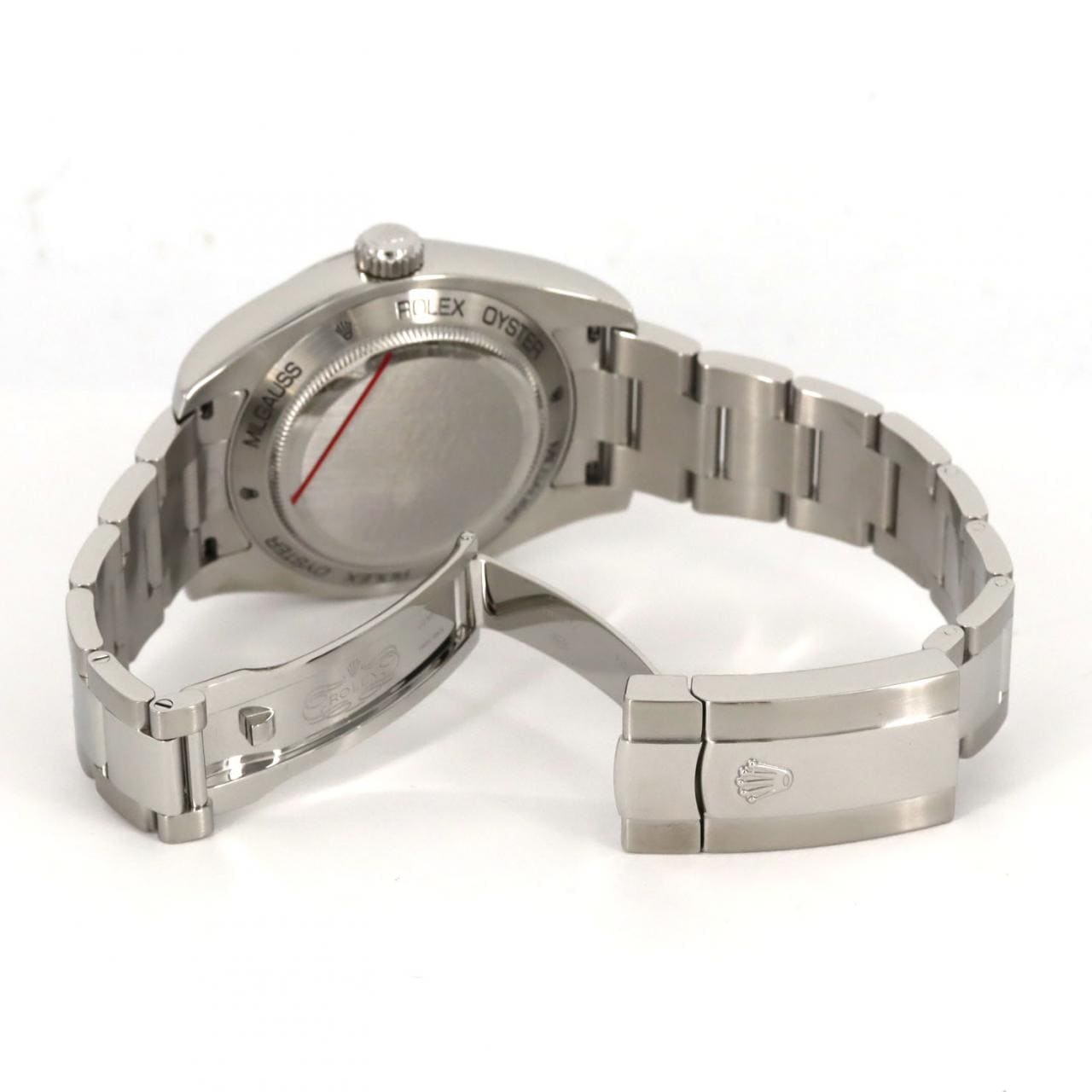 ロレックス ミルガウス 116400GV SS 自動巻 V番