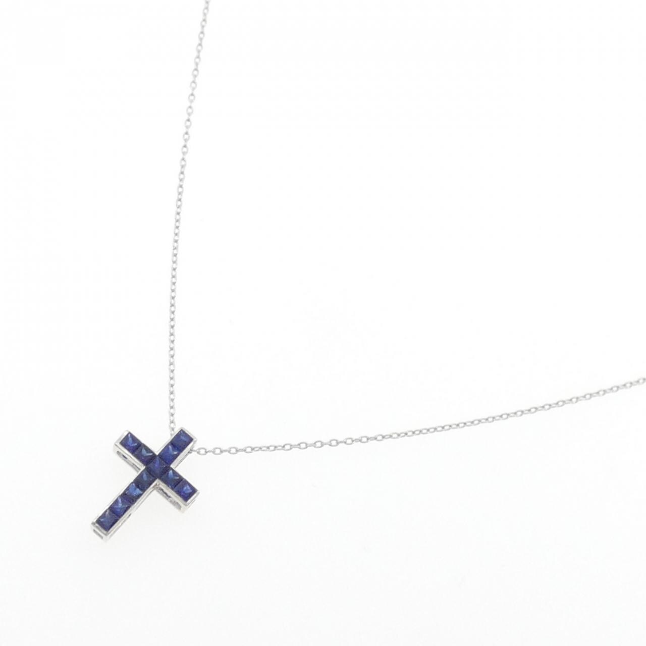 ジーエスティービー サファイヤ ネックレス