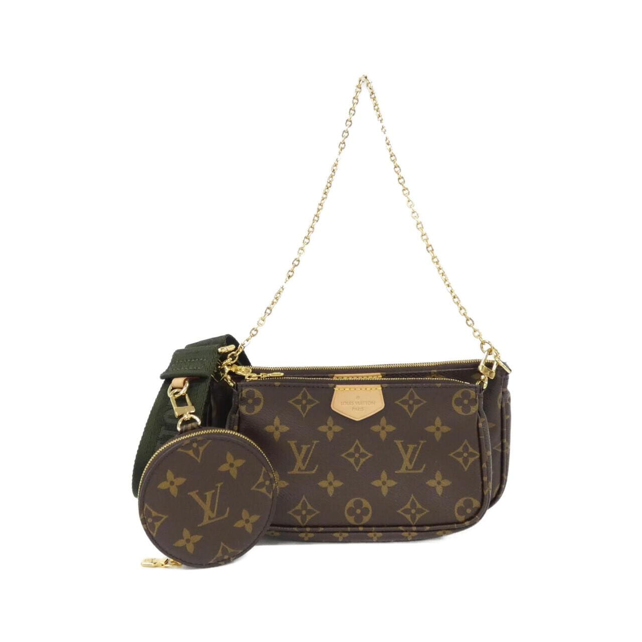 ルイヴィトン モノグラム ミュルティ ポシェット アクセソワール M44813 ショルダーバッグ