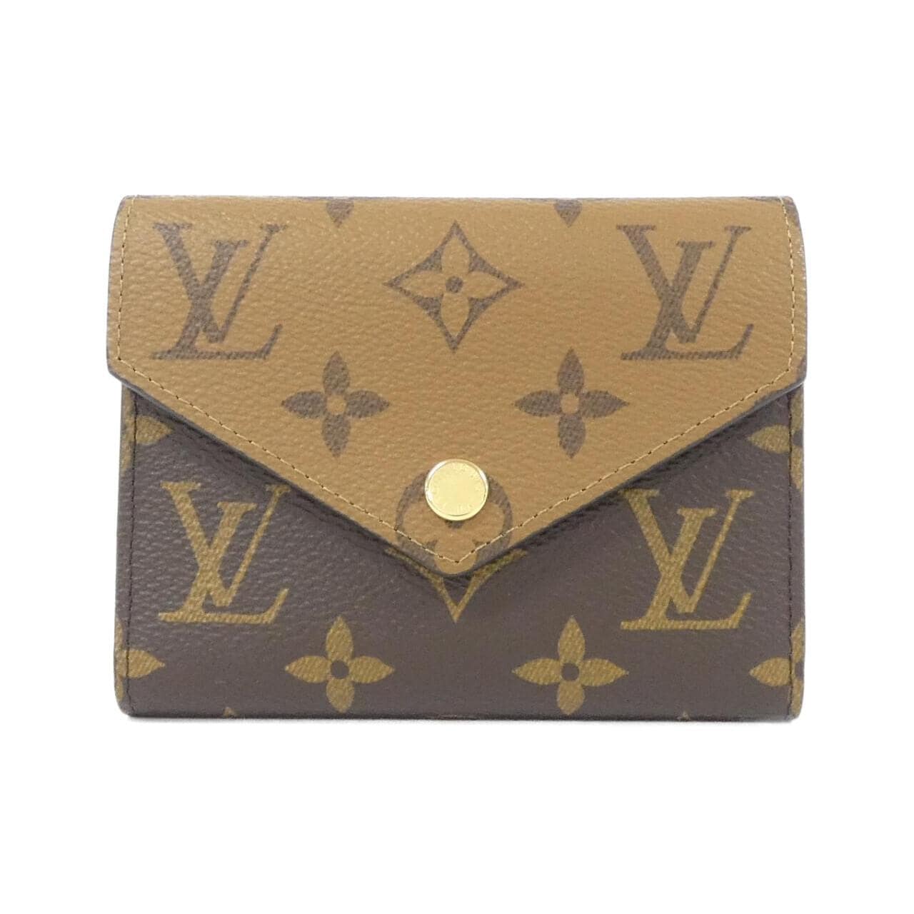 LOUIS VUITTON Monogram Reverse Portefeuille Victorine M81557 Wallet