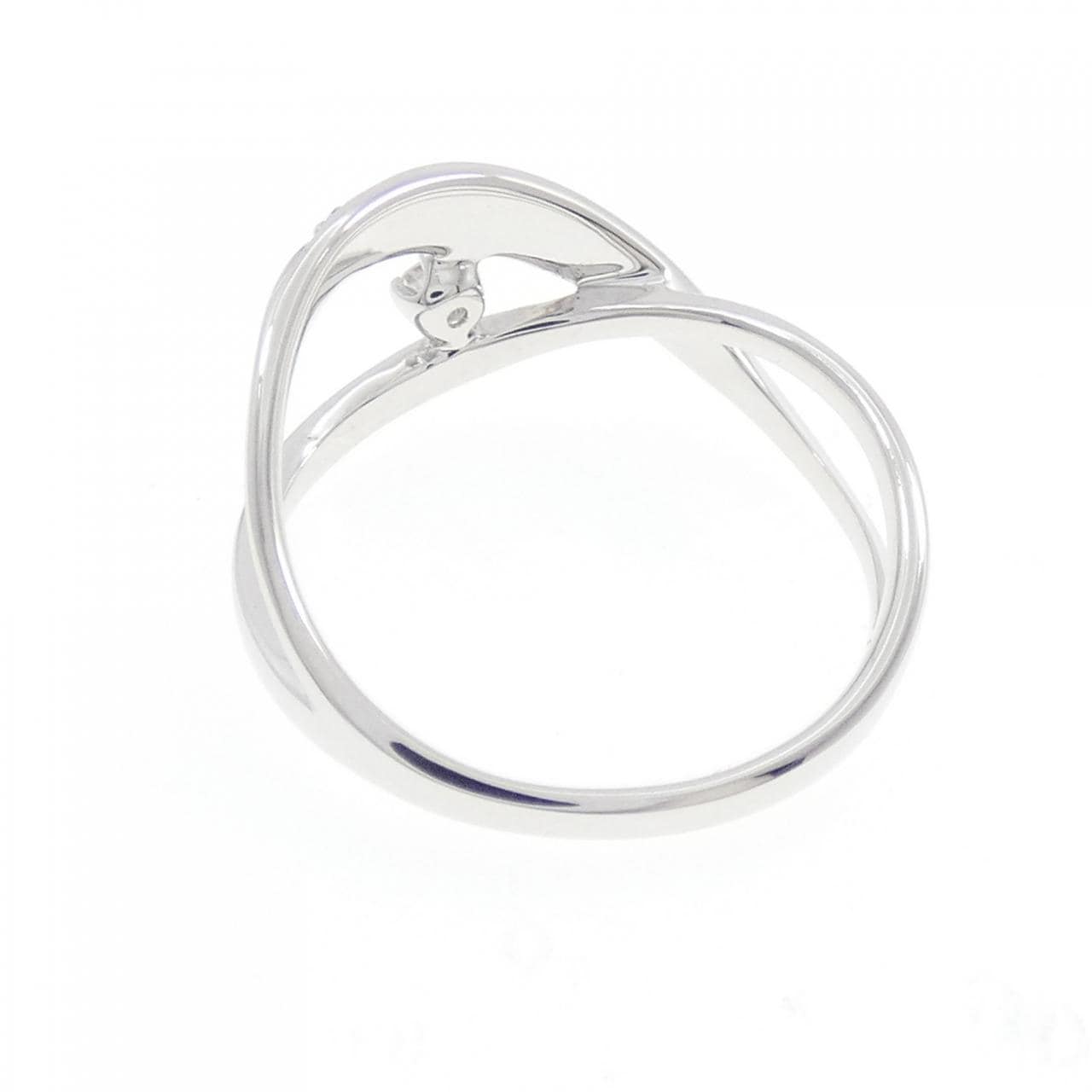 K18WG ダイヤモンド リング 0.188CT