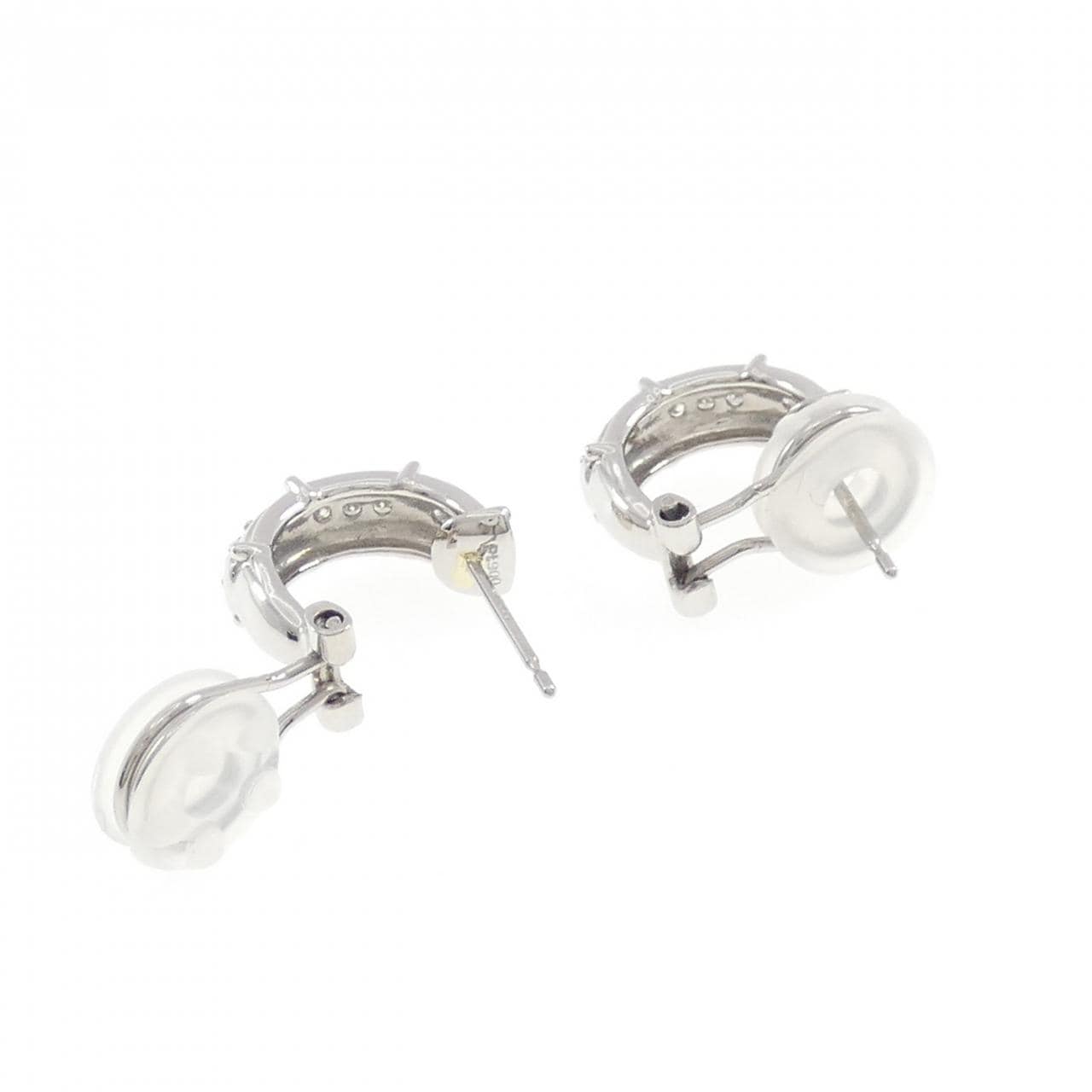 PT900 ダイヤモンド ピアス 0.26CT