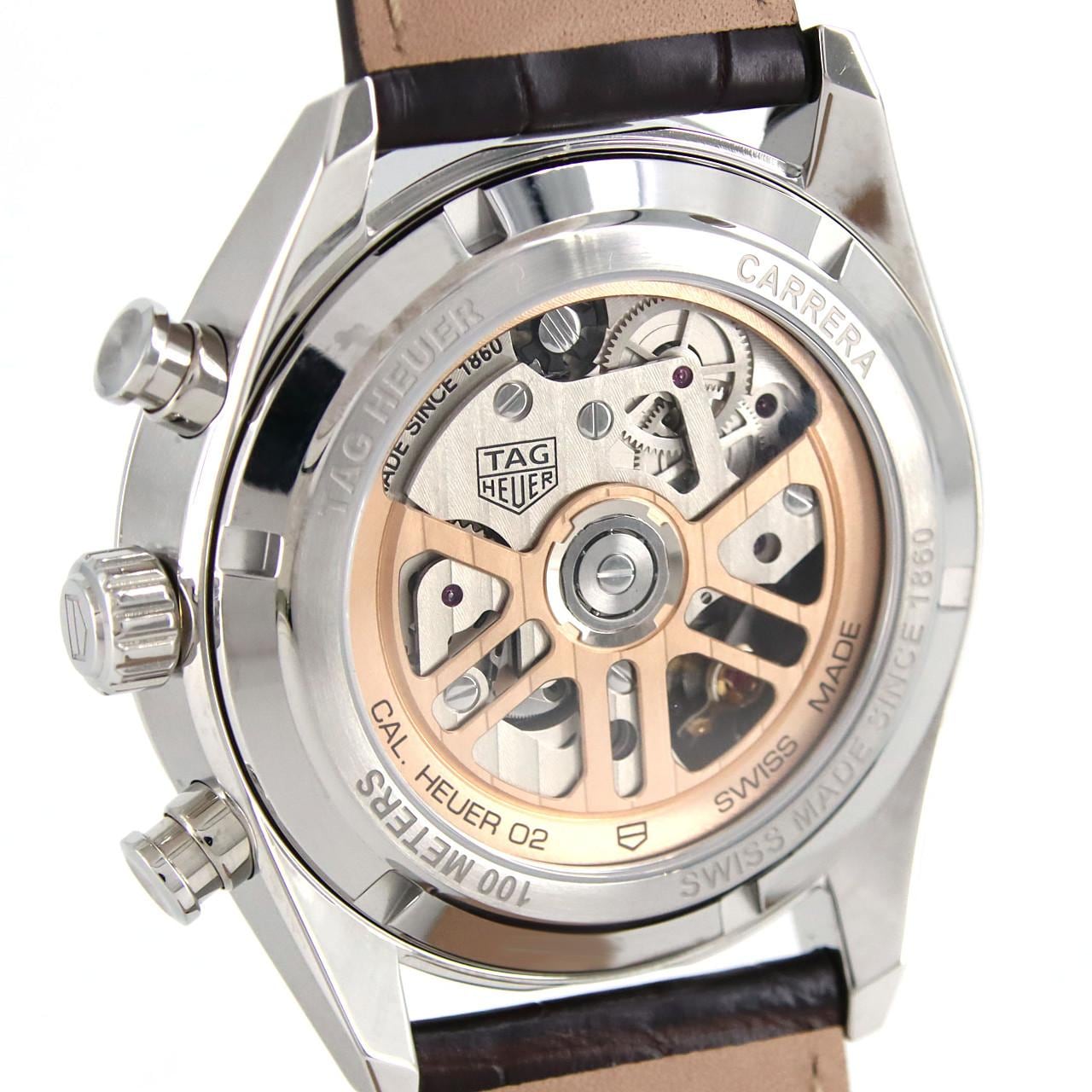 [新品] 泰格豪雅 Carrera Calibre Heuer 02 计时码表 CBN2013.FC6483 SS自动上弦