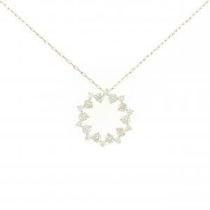 K18YG ダイヤモンド ネックレス 0.75CT