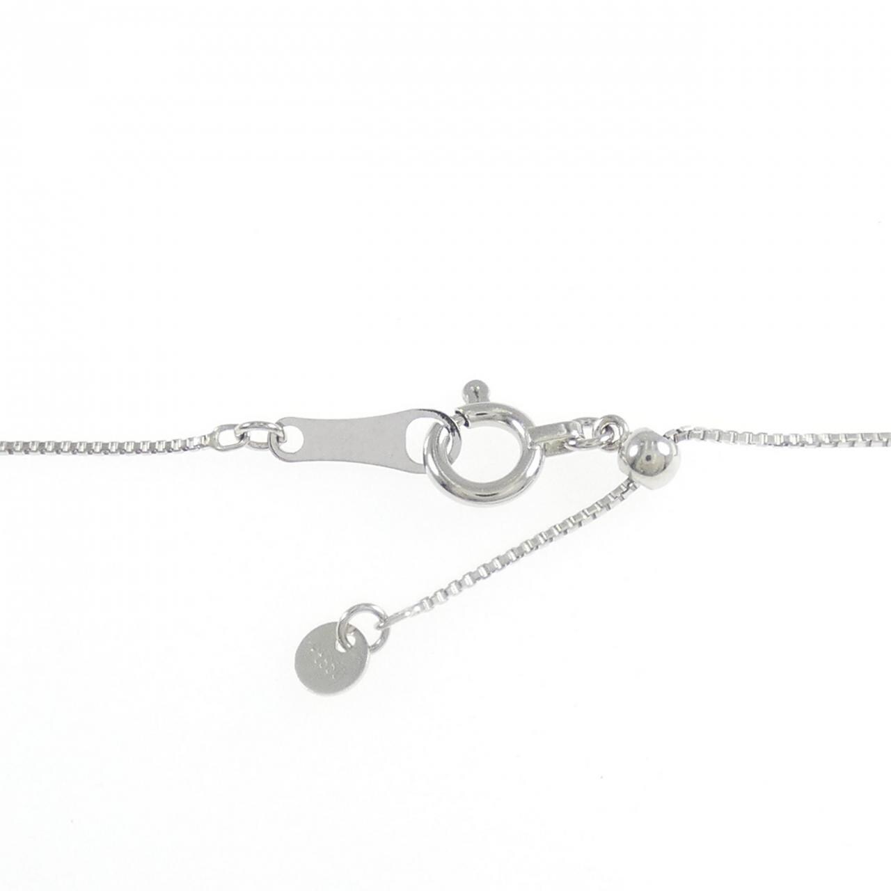 PT900/PT850 エメラルド ネックレス 0.39CT