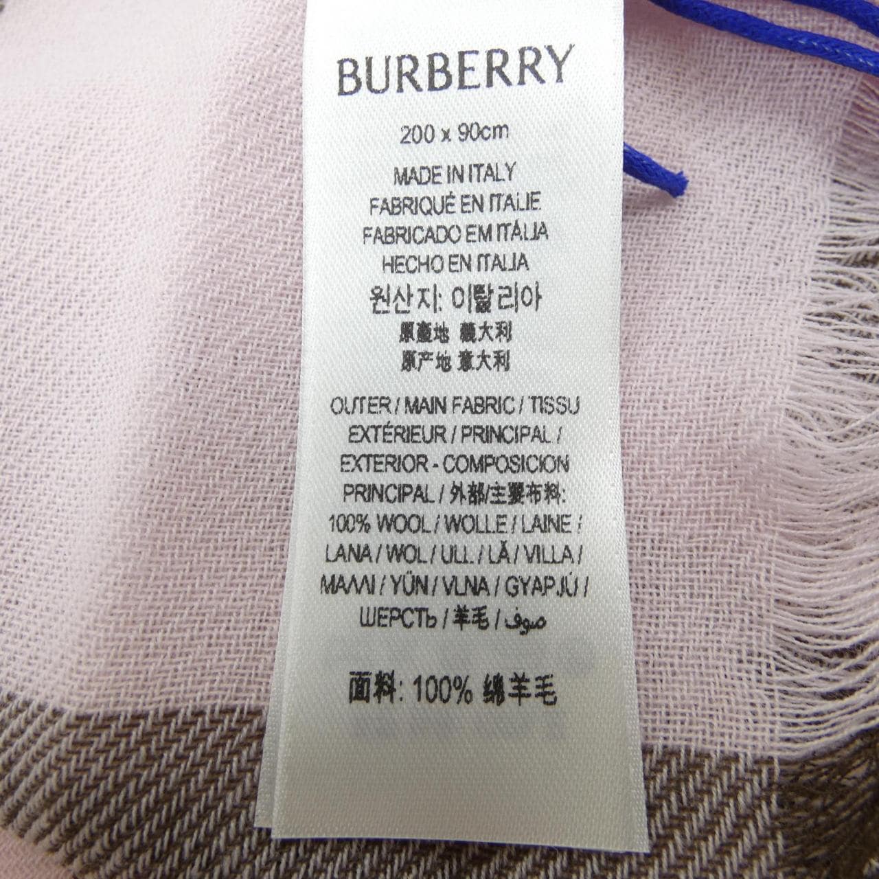 バーバリー BURBERRY 81141351 STOLE