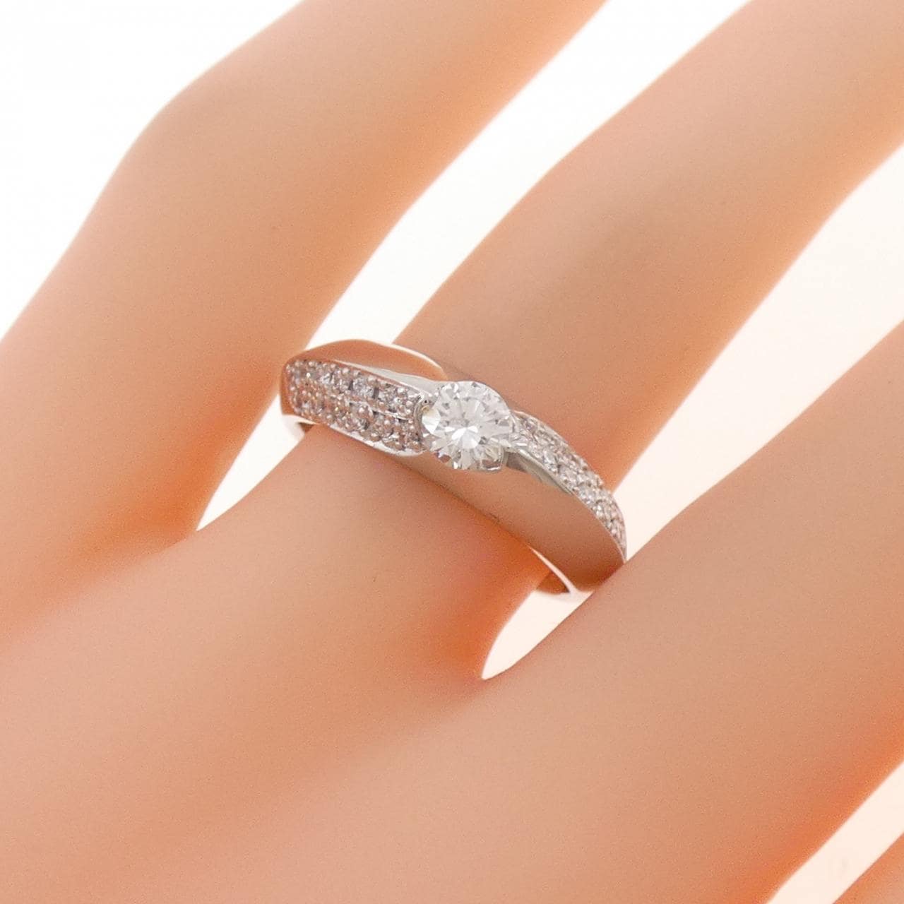 PT900 ダイヤモンド リング 0.292CT