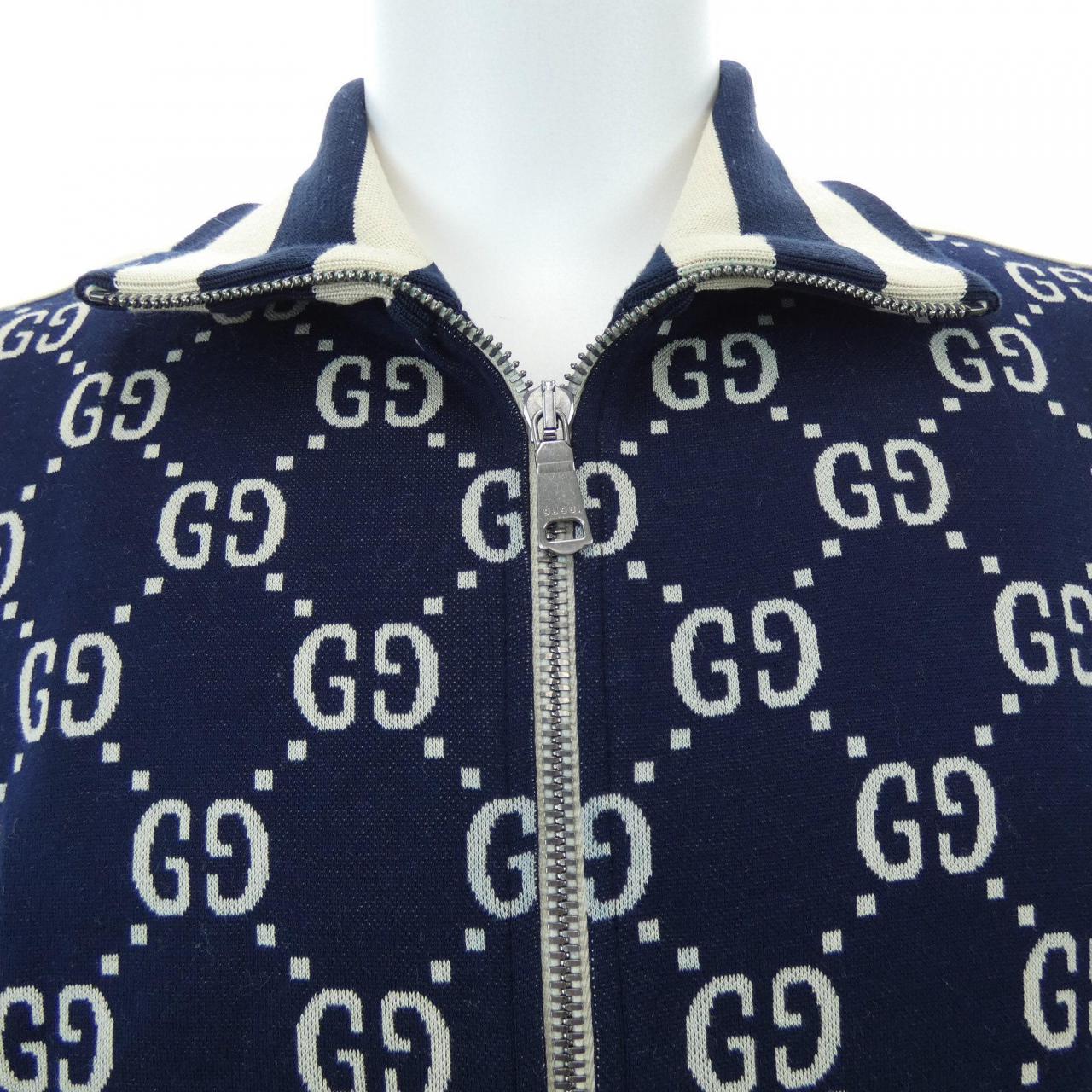 グッチ GUCCI GGジャカード コットン ジャケット 496919 X9V05 ブルゾン