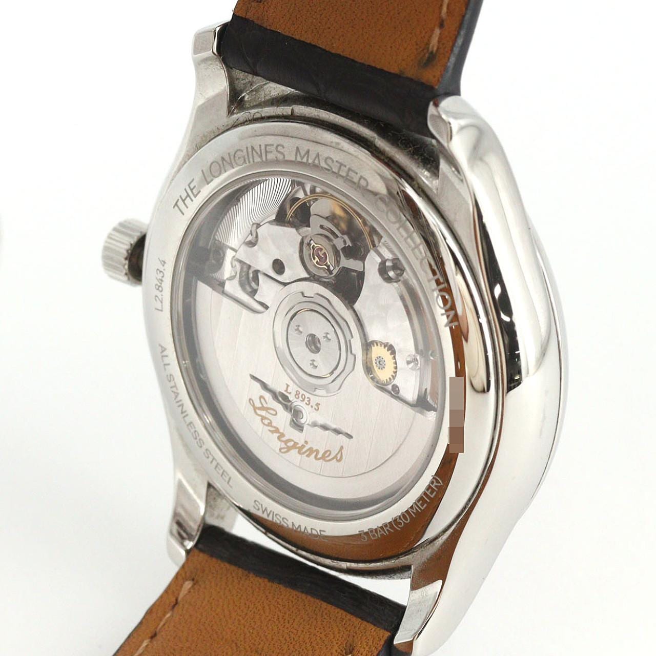 【ノーメンテナンス還元価格】ロンジン マスターコレクション L2.843.4.93.2 SS 自動巻