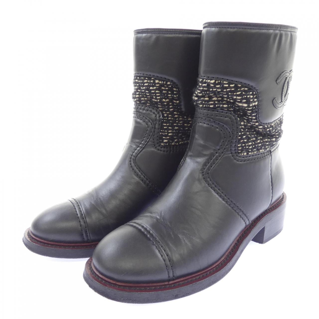 シャネル CHANEL ショートブーツ SHORT BOOTS G31189Y50115 ブーツ