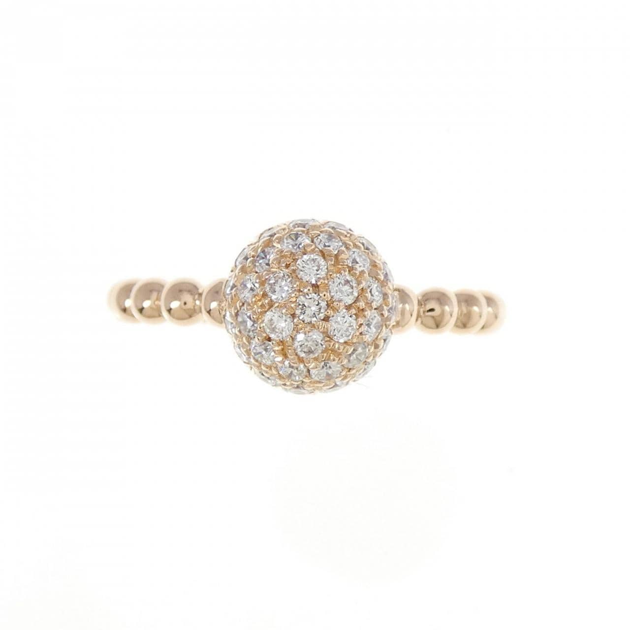 750PG Diamond ring 0.47CT