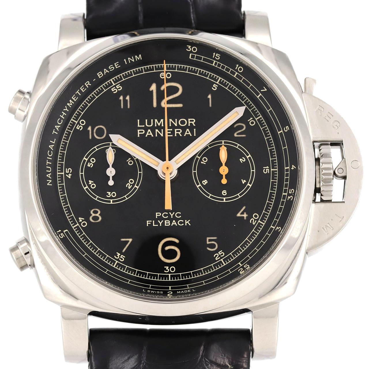 PANERAI Luminor 1950 PCYC 3DAYS Chrono Flyback PAM00653 SS Automatic