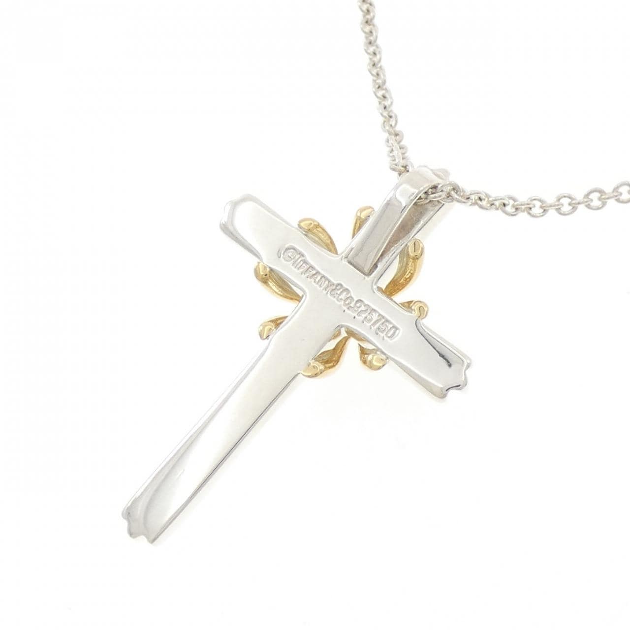 【ヴィンテージ】ティファニー 925/750YG ネックレス