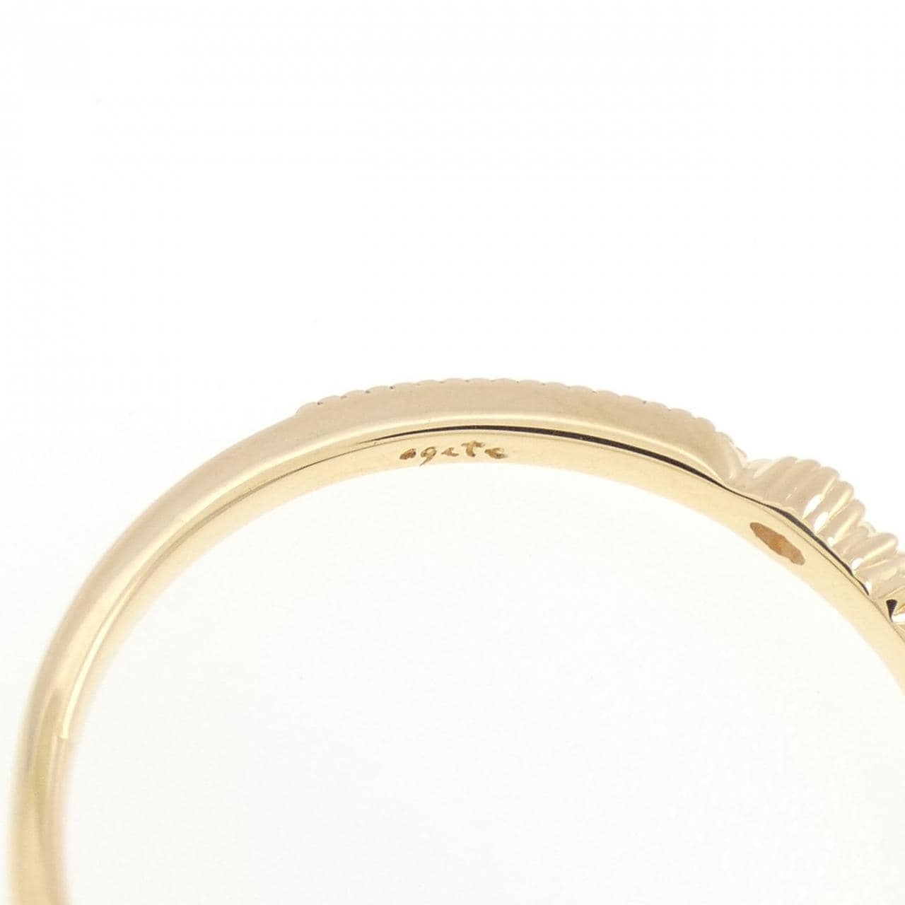 アガット ダイヤモンド リング 0.04CT