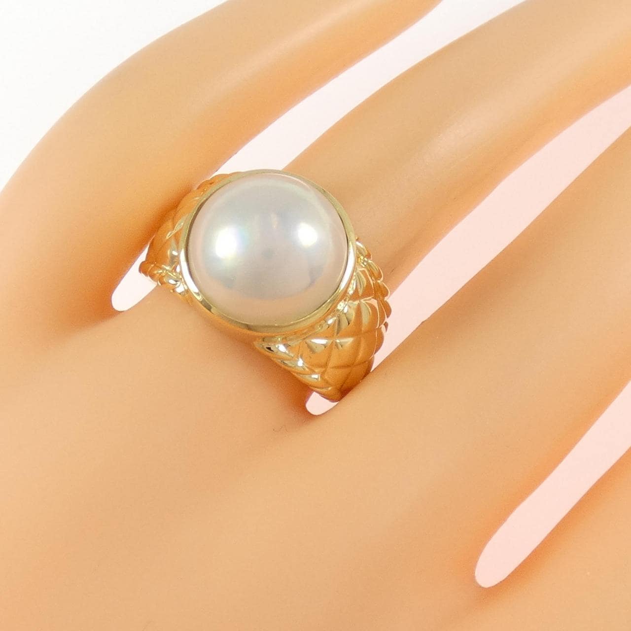 K18YG マベパール リング