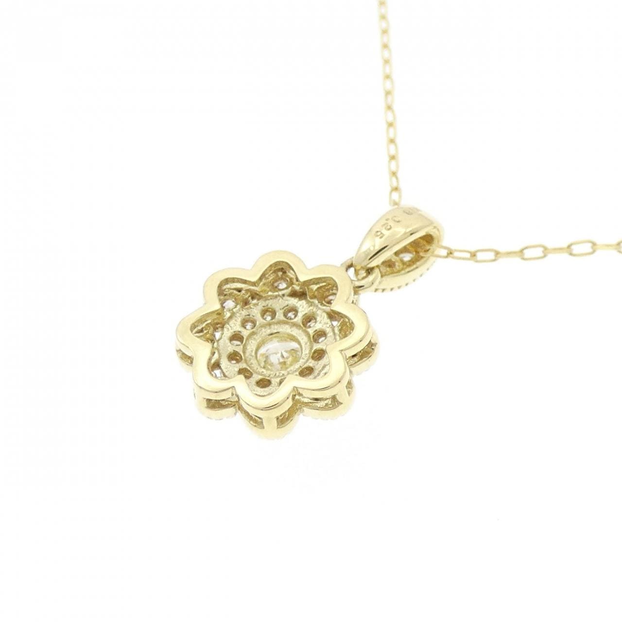 【新品】K18YG ダイヤモンド ネックレス 0.25CT