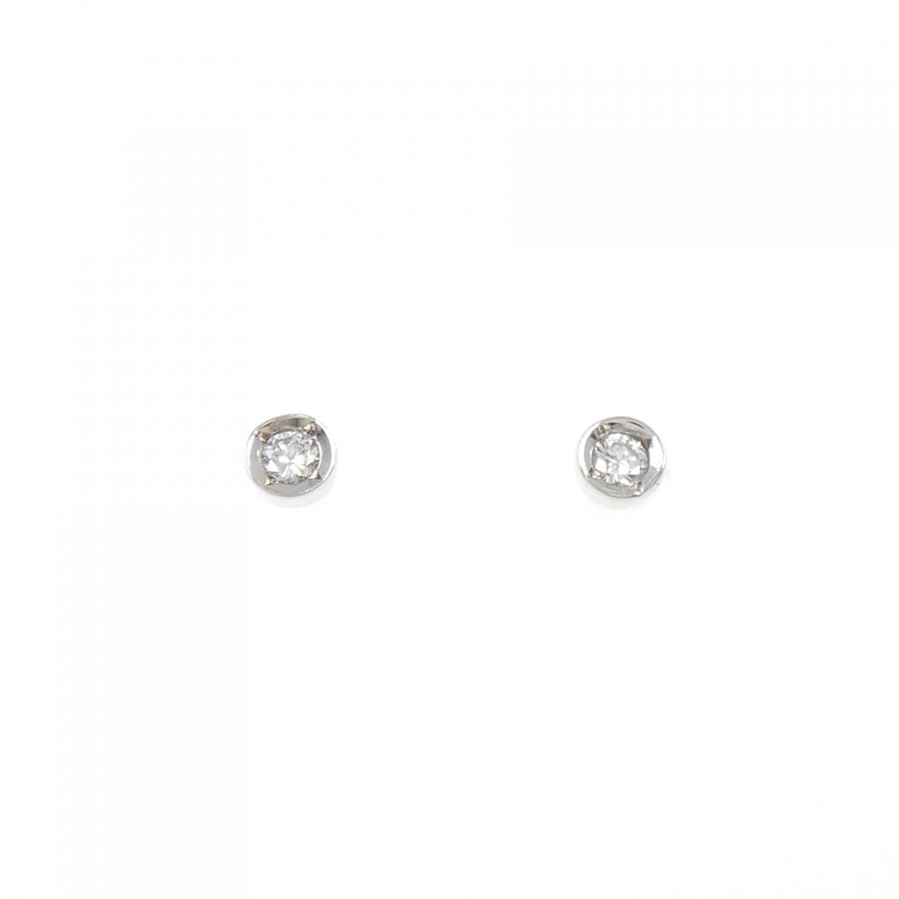 PT/PT900 ダイヤモンド ピアス 0.10CT
