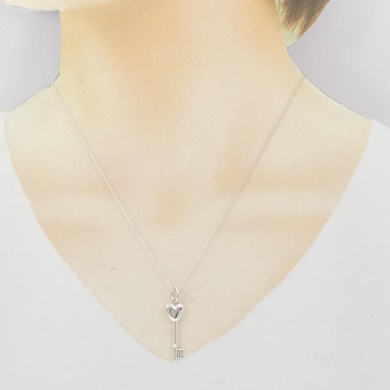 ティファニー ハート キー ネックレス